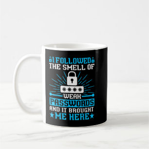 Mug Hacker éthique Casquette blanc - Cyber sécurité ré