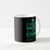 Mug Hacker programmeur de piratage Coding Hacking éthi (Devant droit)