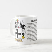 Mug Haddad, l'origine, la signification et la crête (Devant gauche)