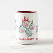 Mug Hadron faisant rage (Centre)