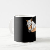 Mug Haflinger cheval Idée cadeau (Devant gauche)