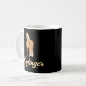 Mug Haflinger Horse Rider Haffi Motif (Devant gauche)