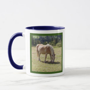 Mug Haflinger Palomino Pony en été Pony Photo