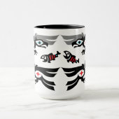 Mug Haida - festin d'Eagle de style de Tlingit (Centre)