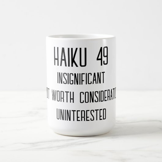 MUG HAIKU 49 (Centre)
