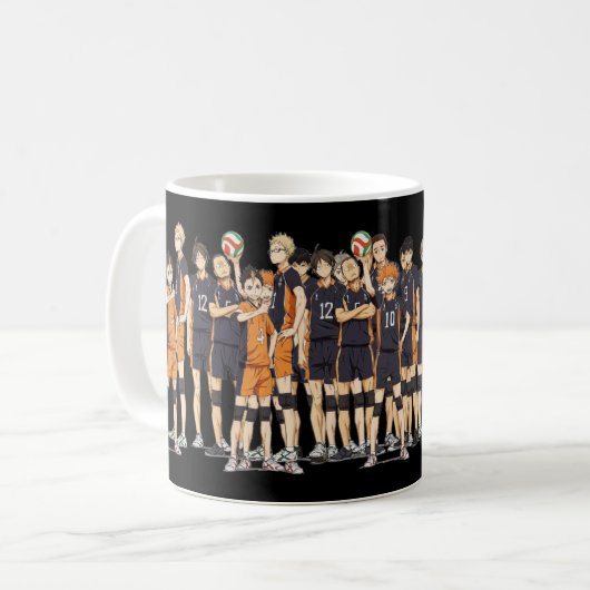 Mug Haikyuu ! ! - Karasuno (Devant gauche)