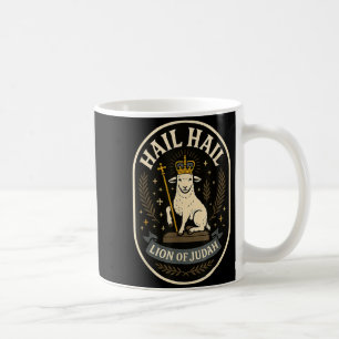 Mug Hail Lion de Juda - Emblème Gras Jésus Chrétien R