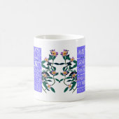 Mug Hail Mary Ave Maria Prière catholique latine/angla (Centre)