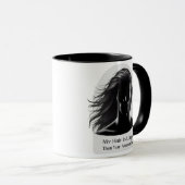 Mug Hair is Longer Than Attention Span (Devant droit)