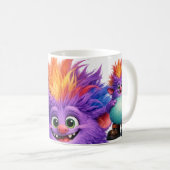 Mug Hairquake Funny Monster  (Devant droit)