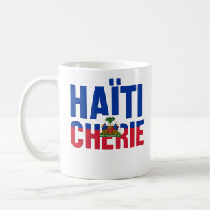 Mug Haïti Chérie - Drapeau haïtien