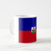 Mug Haïti - drapeau haïtien - (Devant gauche)