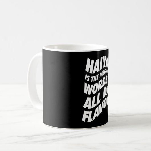 Mug Haiya est le MSG - Oncle Roger (Devant gauche)