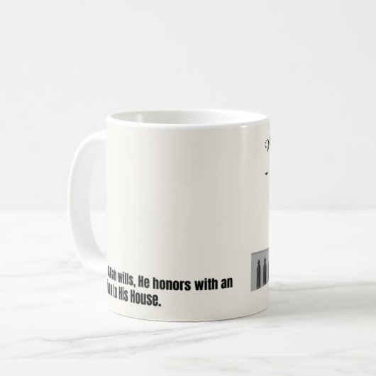 Mug Hajj Mubarak (Devant gauche)