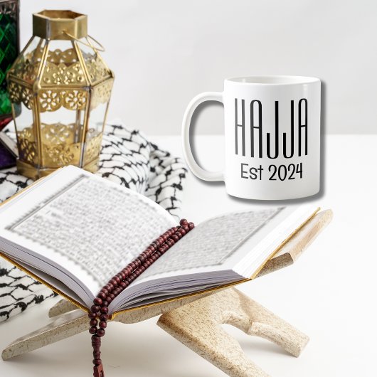 Mug Hajja Mug- Cadeau pour Hajja