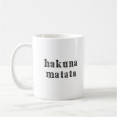 Mug Hakuna Matata (Gauche)