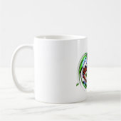 Mug Hakuna Matata avec tourbillon et dégradations Abst (Gauche)