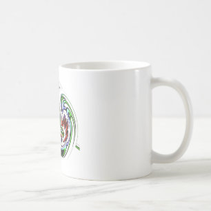 Mug Hakuna Matata avec tourbillon et dégradations Abst