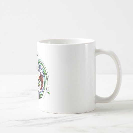 Mug Hakuna Matata avec tourbillon et dégradations Abst (Droite)