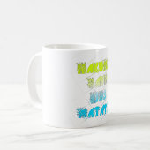 Mug Hakuna Matata Bébé Enfants Joyeuses Couleurs Art I (Devant gauche)