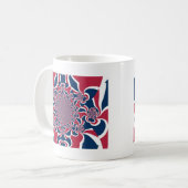 Mug Hakuna Matata Cadeaux tendance rouge et bleu.jp (Devant gauche)