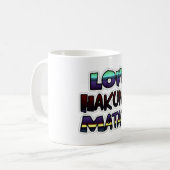 Mug Hakuna Matata Impression d'art (Devant gauche)