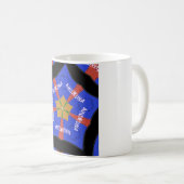 Mug Hakuna Matata Iridiscent bleu (Devant droit)