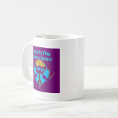 Mug "Hakuna Matata Kenya" Papillon Art Imprimer/Graphi (Devant gauche)