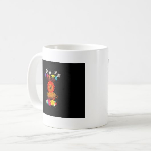 Mug Hakuna Matata mignon petit lion roi (Devant gauche)