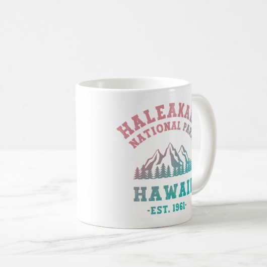 Mug Haleakala National Park Hawaii Gradient (Devant droit)