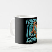 Mug Half Gamer, Half Firefighter (Devant gauche)