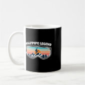 Mug Halfpipe Snowboard Goggets As Halfpipe Snowboar (Gauche)