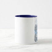 Mug Halifax Canada Simple Ciel Bleu Paysage Urbain Mig (Centre)