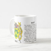 Mug Hall, l'origine, la signification et la crête (Devant gauche)