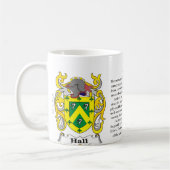 Mug Hall, l'origine, la signification et la crête (Gauche)