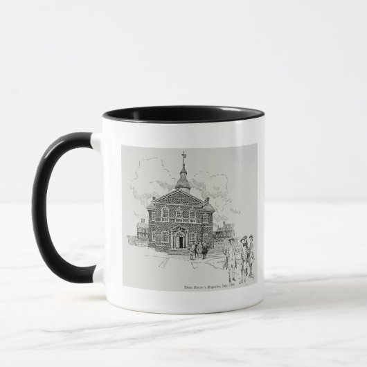 Mug Hall Philadelphie du charpentier (Gauche)