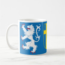 HALLAND Manteau d'armoiries Coffee Cup.