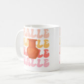 Mug Halle Nom Rétro Poterie Loisir (Devant gauche)