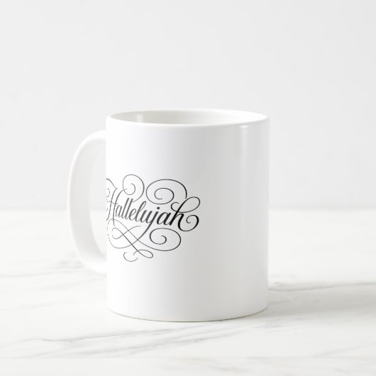 Mug Hallelujah Monogram (Devant gauche)