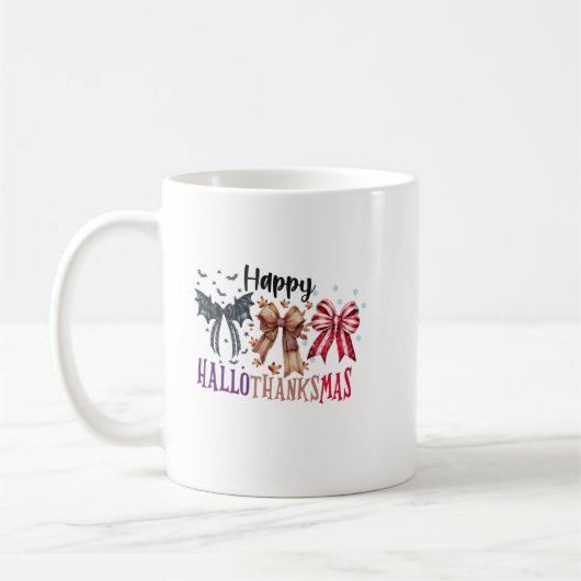 Mug Hallothanksmas Coquette arc (Gauche)