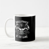 Mug Hallow Be Thains Christian Workout Gym Jesus (Gauche)