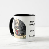 Mug Hallow Rustic Holiday Claus (Devant gauche)