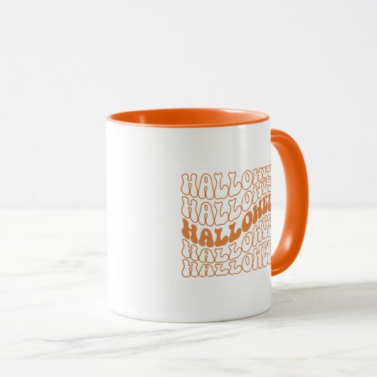 Mug Halloween (Devant droit)