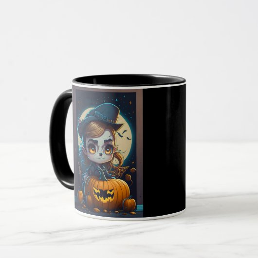 Mug Halloween (Devant gauche)