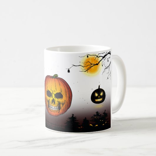 Mug Halloween (Devant droit)