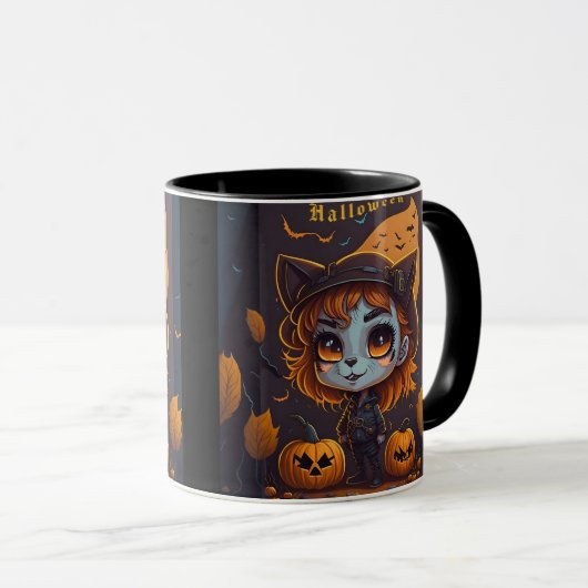 Mug Halloween (Devant droit)
