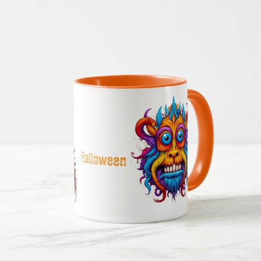 Mug Halloween (Devant droit)