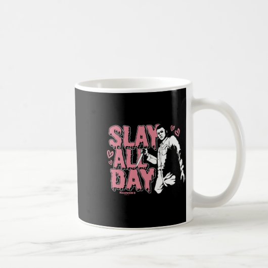 Mug Halloween 2 Saint Valentin Michael Myers Tout Slay (Droite)