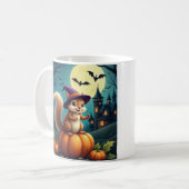 Mug Halloween à lapin éffrayant - Conception simpl (Devant gauche)