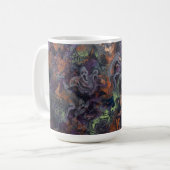 Mug Halloween Abstrait (Devant gauche)